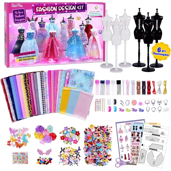 Kit de Diseño de Moda con Maniquíes