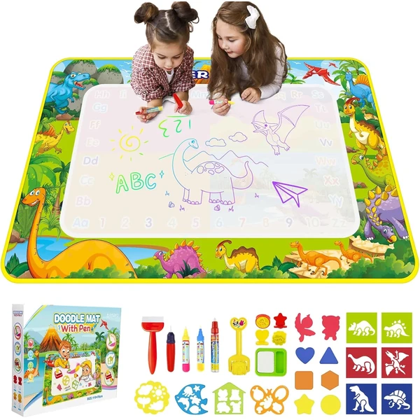 Alfombra de pintura con agua reutilizable