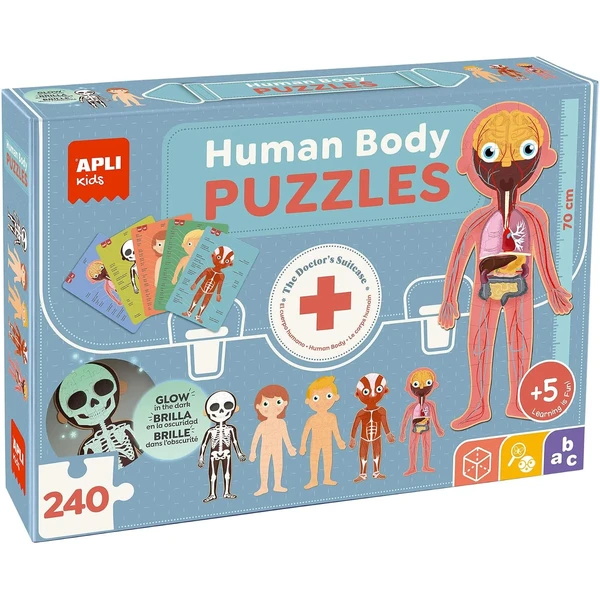 Puzles del Cuerpo Humano APLI Kids