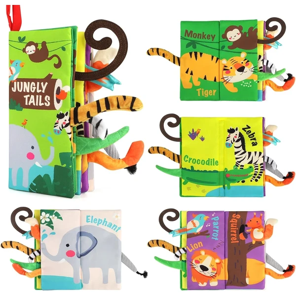 beiens Libro Interactivo con Colas de Animales
