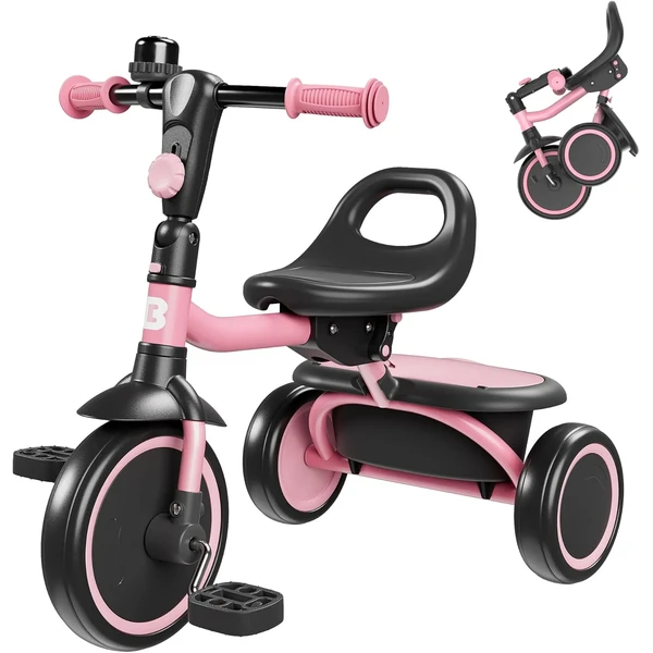 Triciclo plegable 2 en 1 besrey
