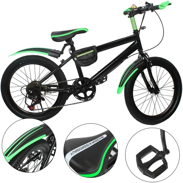 Bicicleta Infantil 7 Velocidades con Guardabarros