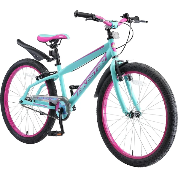 BIKESTAR Bicicleta Infantil Mountainbike 24 Pulgadas