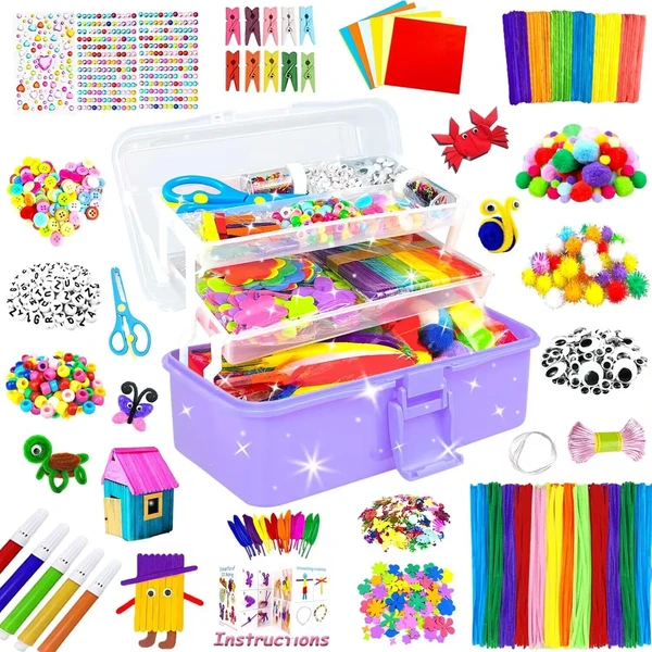 BNUZEIYI Kit de Manualidades 3000 Piezas