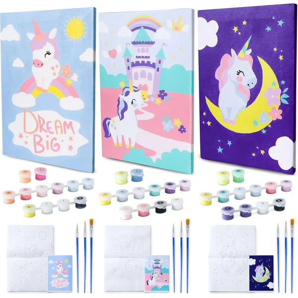 BONNYCO Pintar por Números Unicornios