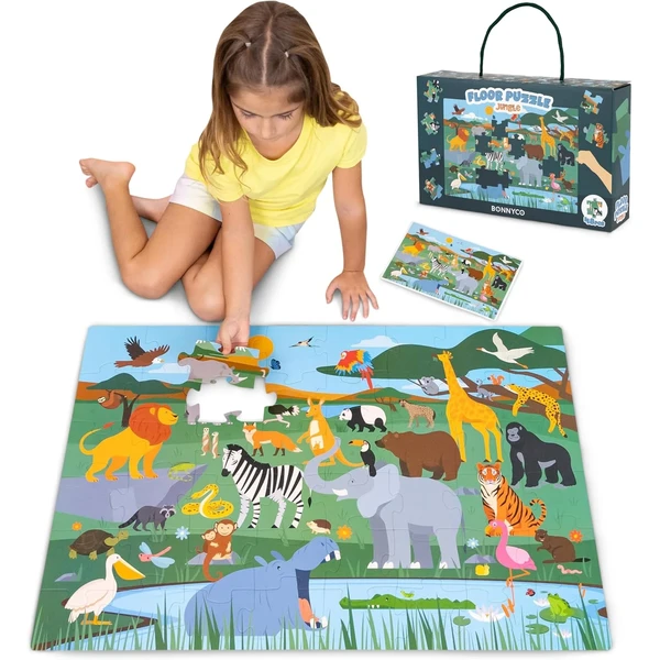 BONNYCO Puzzle XXL de la Selva