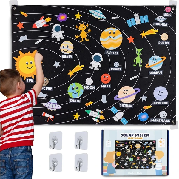 Sistema solar de fieltro BONNYCO