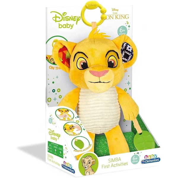 Clementoni Rey León Peluche Texturas