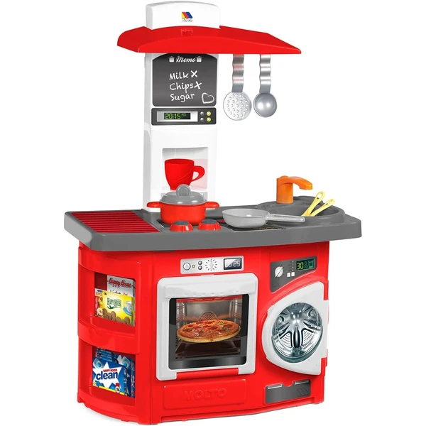 Cocina Infantil Molto Kitchen Roja