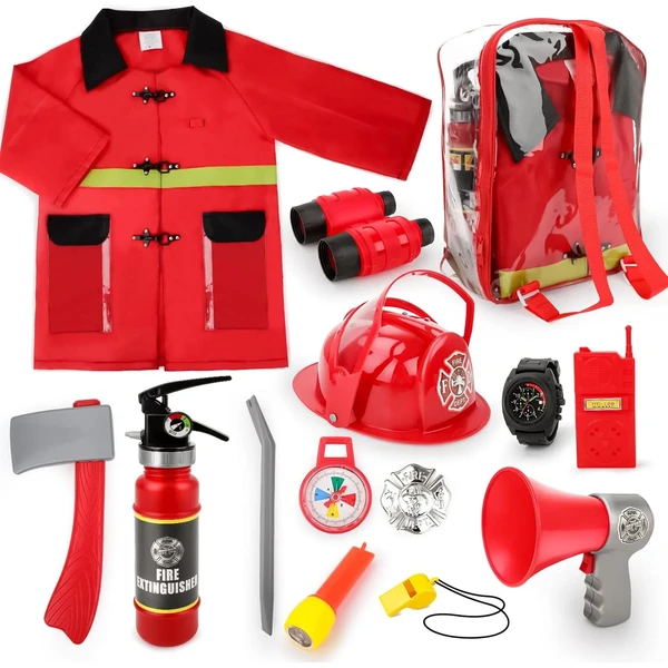 deAO Disfraz de Bombero