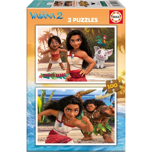 Educa 2 Puzzles Vaiana 2