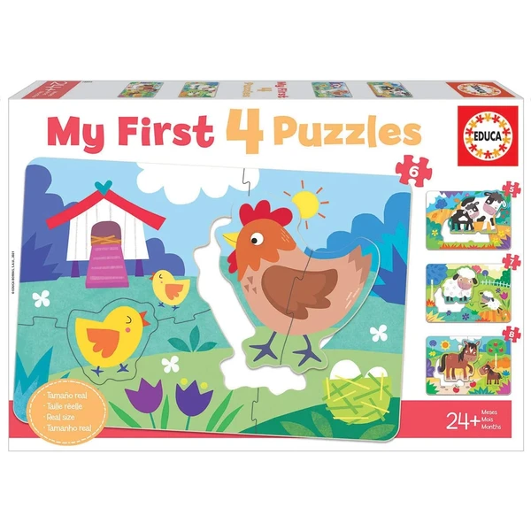 Puzles progresivos My First Educa