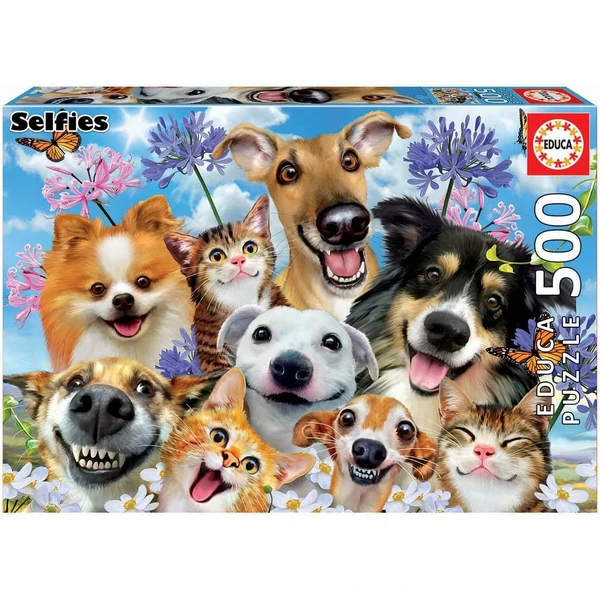 Puzzle Selfie Animales Educa