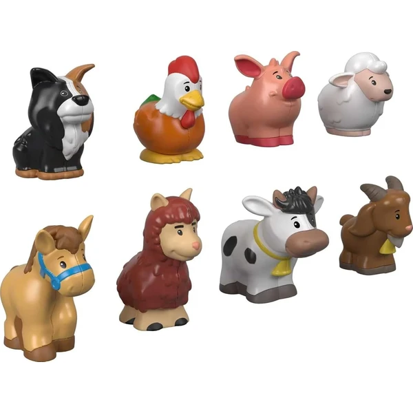 Fisher-Price Little People Pack de 8 animales de granja