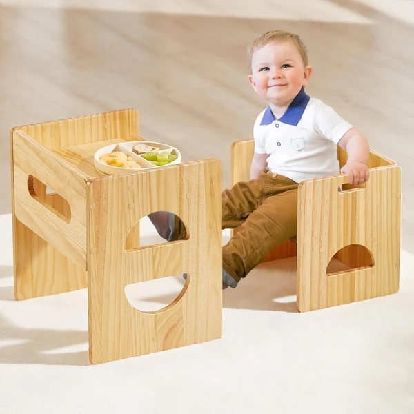 Mesa y silla Montessori FUNLIO ajustable