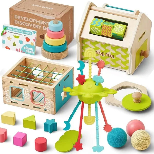 Set 5 en 1 Giant bean con torre apilable