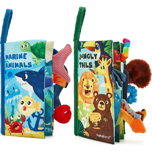 Pack 2 libros sensoriales hahaland