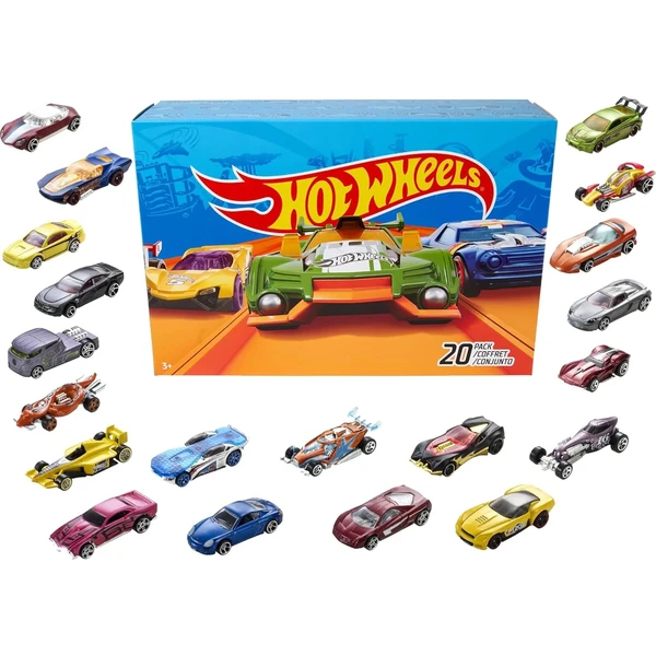 Hot Wheels Pack de 20 Coches