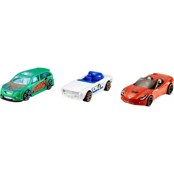 Hot Wheels Pack de 3 Coches