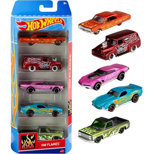 Hot Wheels Pack de 5 Coches