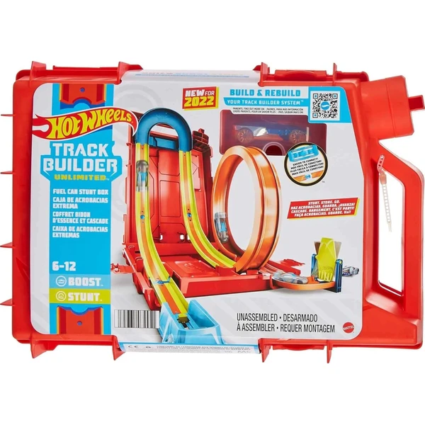 Hot Wheels Track Builder Lata de Gasolina