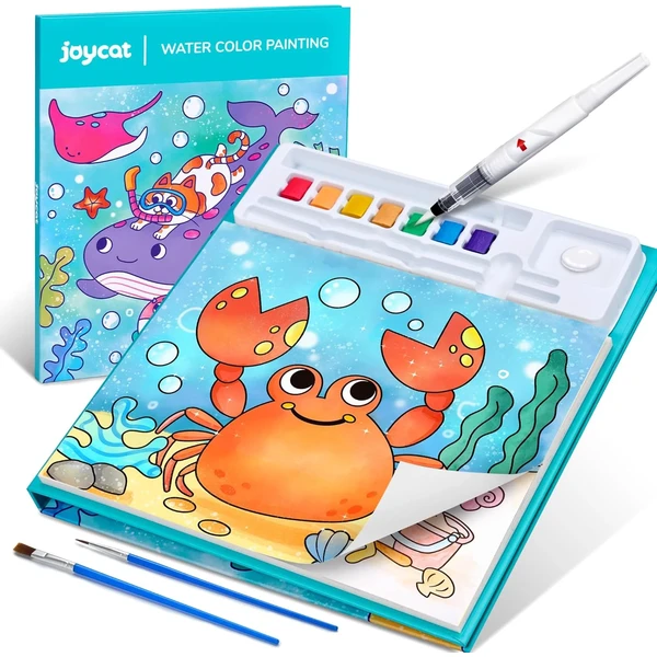 JoyCat Libro para Colorear con Acuarelas
