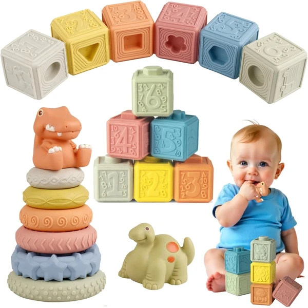 Bloques apilables Montessori BERYLED