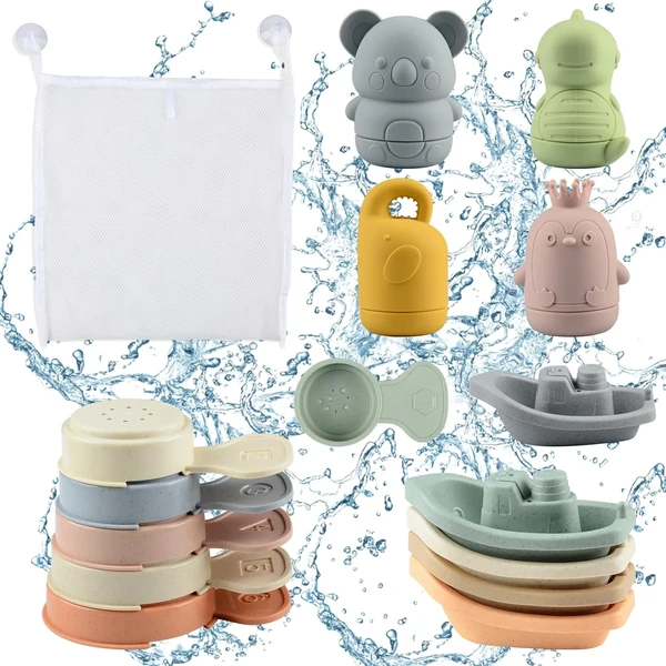 Set 16 piezas de baño BIQIQI