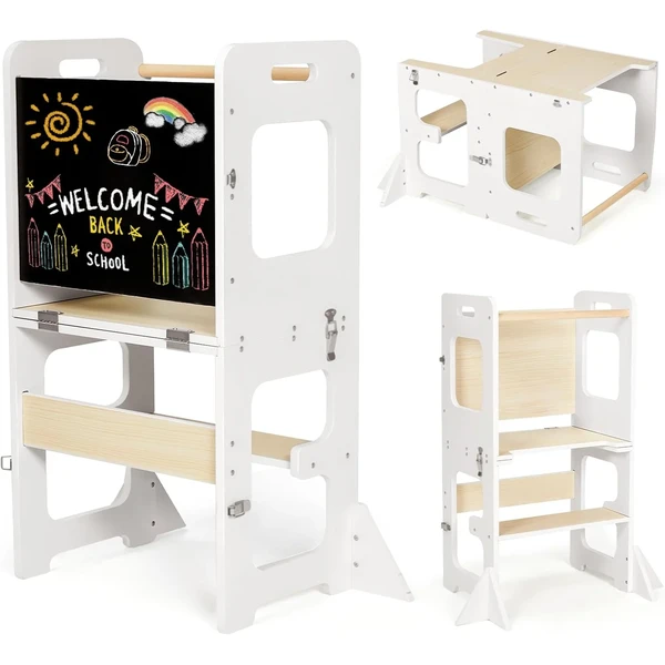 Torre de aprendizaje plegable Labebe 3 en 1