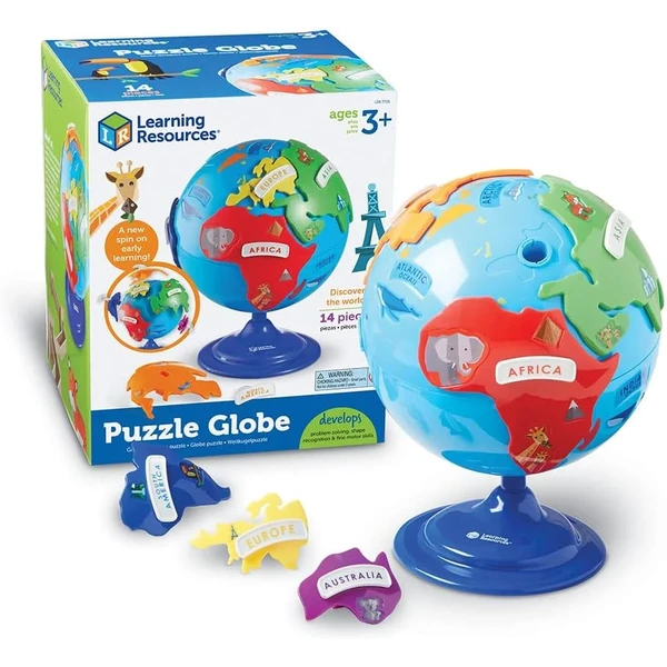 Globo terráqueo puzle Learning Resources