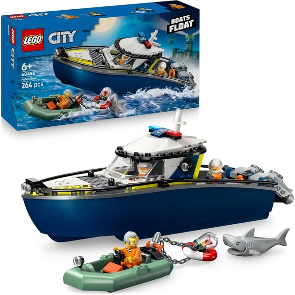 LEGO City Persecución en Barco de Policía
