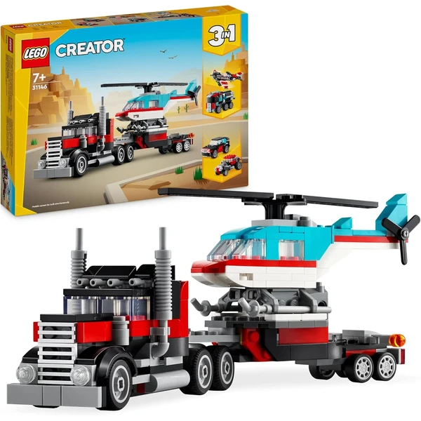 LEGO Creator Camión con Helicóptero