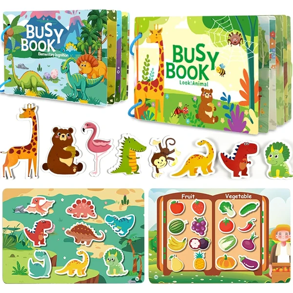Libro Montessori de papel Guopai