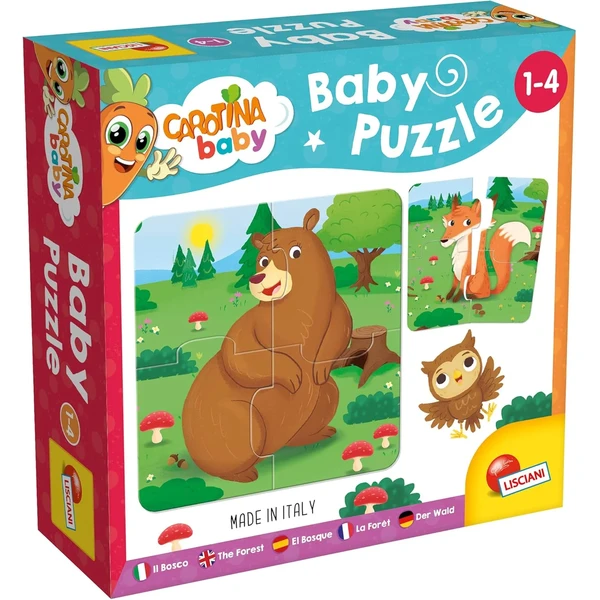 Puzzle El Bosque Carotina Baby Lisciani