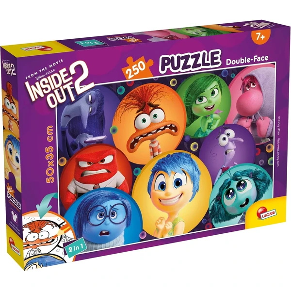 Lisciani Disney Del Revés 2 Puzzle Doble Cara