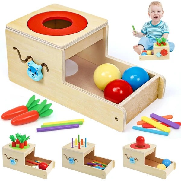 Juguete de madera 6 en 1 LZDMY