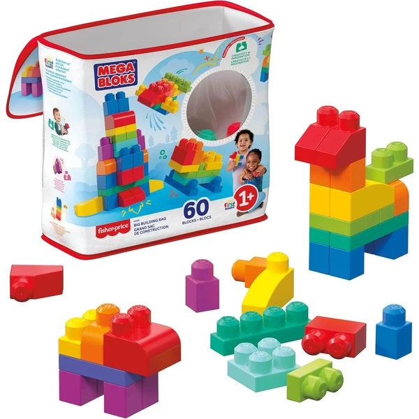 Bolsa 60 bloques clásicos Mega Bloks