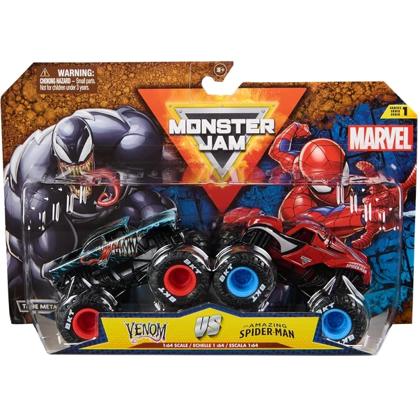 Monster Jam Venom vs Spider-Man