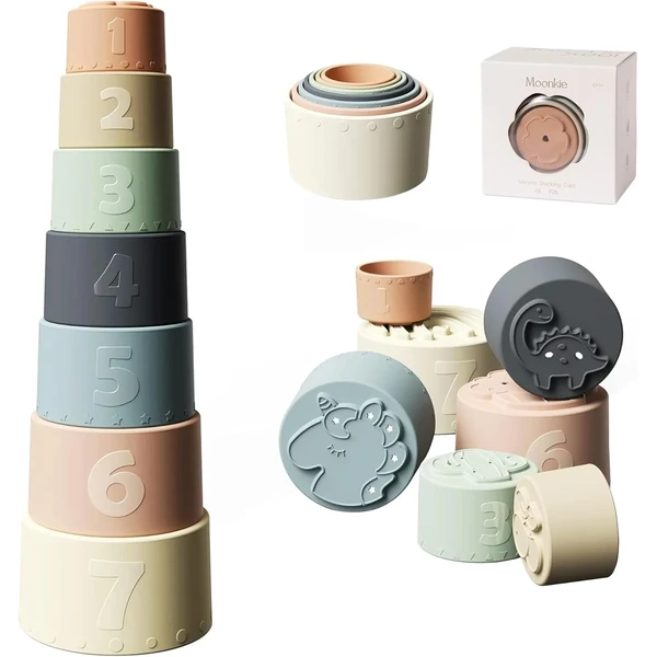 Vasos apilables Moonkie