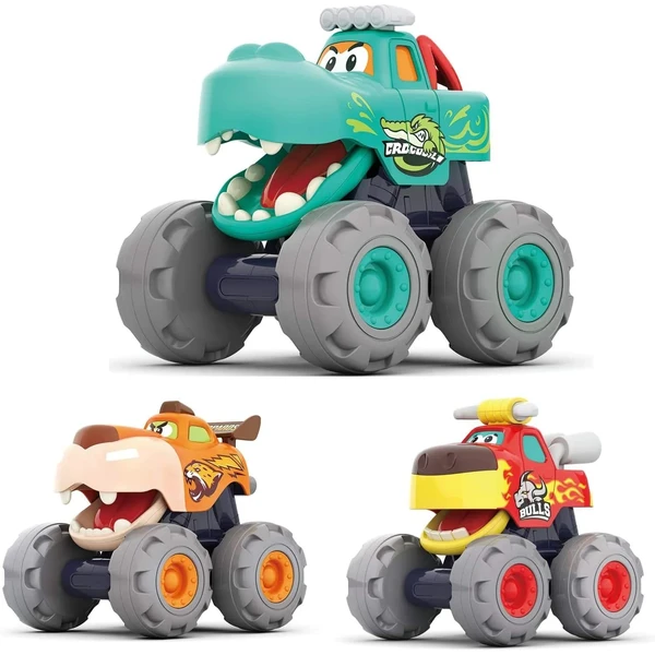 Set 3 coches monstruo MOONTOY