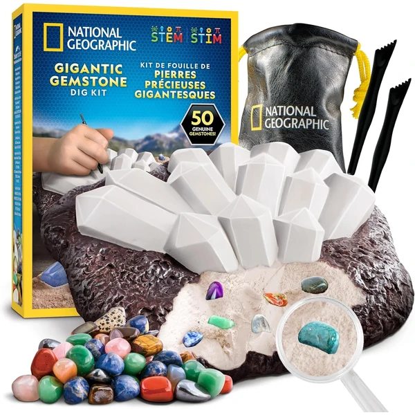 National Geographic Kit de Excavación de Gemas
