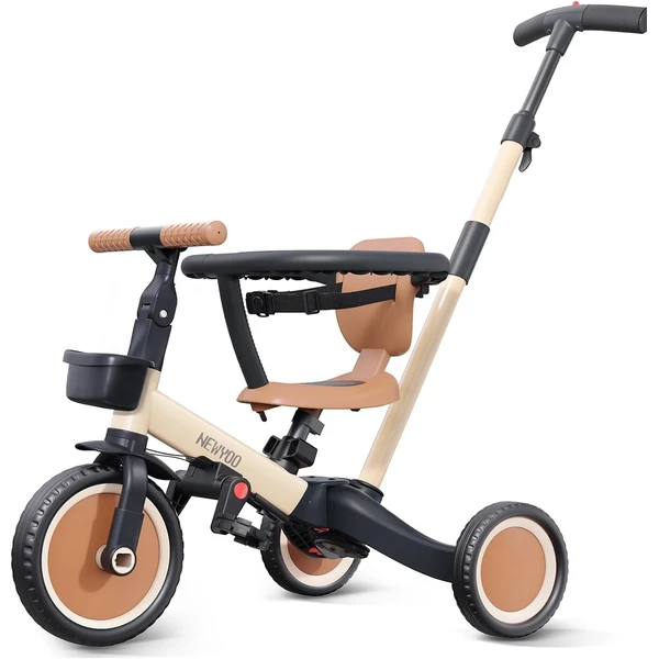 Triciclo evolutivo 5 en 1 newyoo caqui