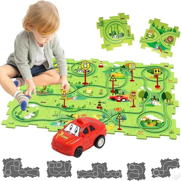 Pista de coche DIY modular