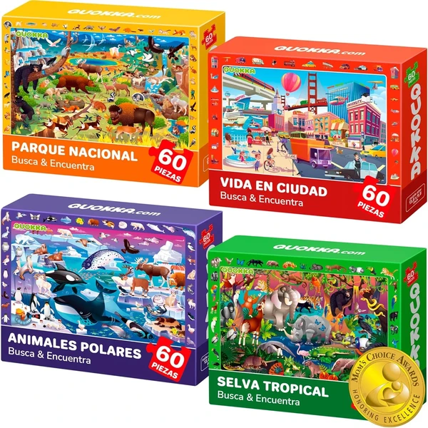 QUOKKA Puzzle de Animales