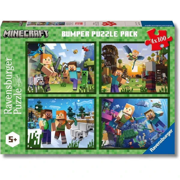Puzzle Minecraft Colección Ravensburger