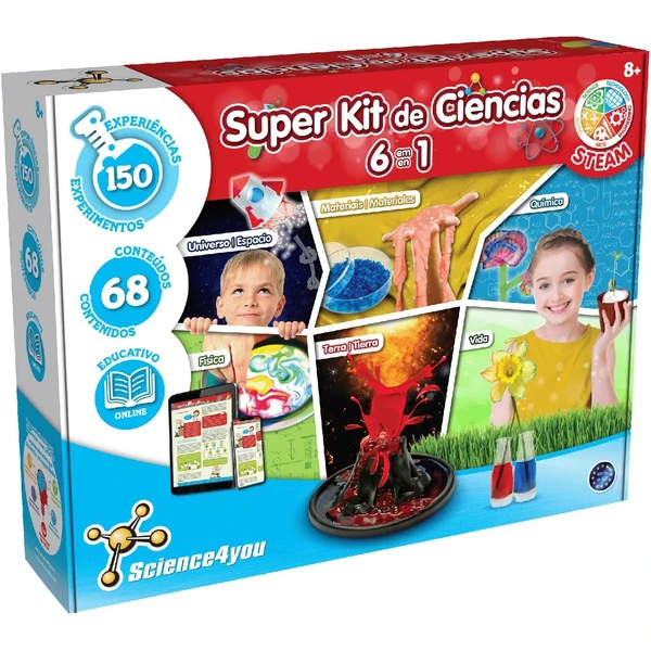 Science4you Súper Kit de Ciencias