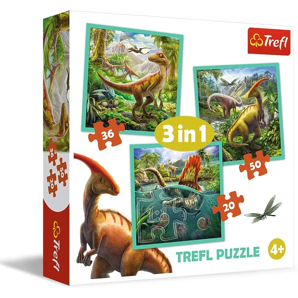 Puzzles de dinosaurios Trefl