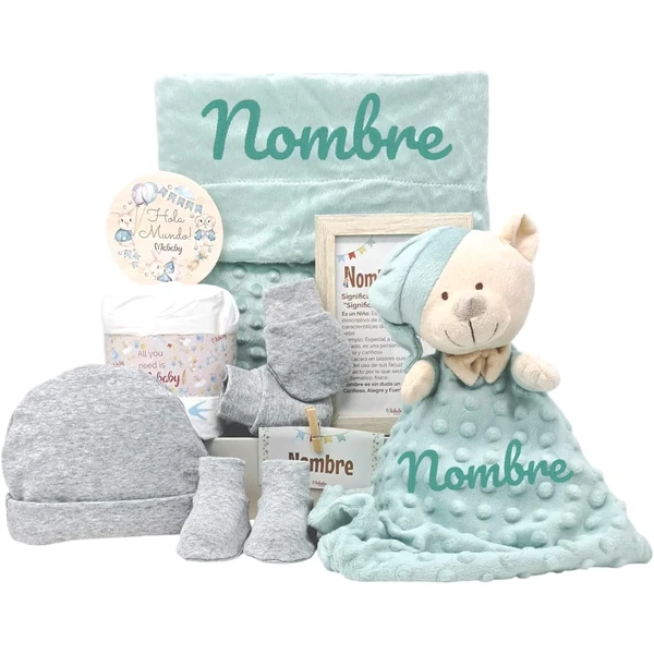 Canastilla personalizada Velvet unisex