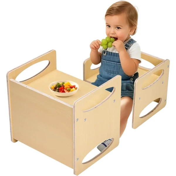 Mesa y silla de destete VEVOR