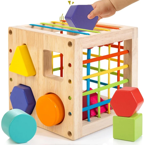 Cubo clasificador de formas Winique